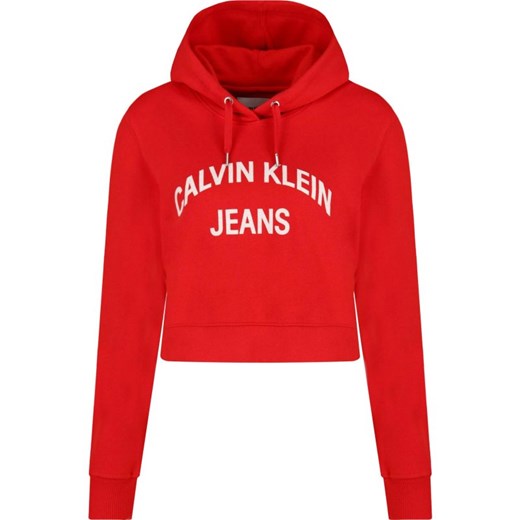Bluza damska Calvin Klein krótka młodzieżowa 