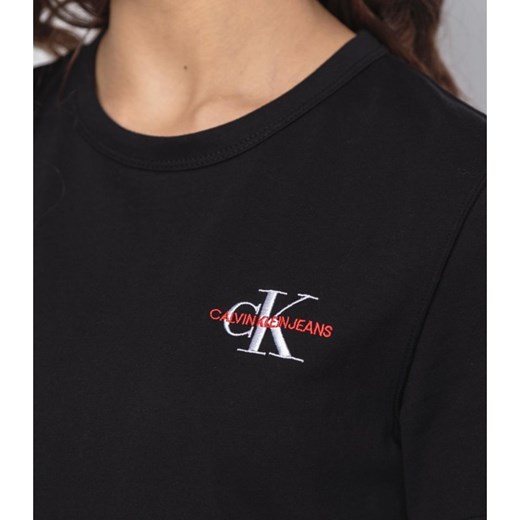 Bluzka damska Calvin Klein z krótkim rękawem 