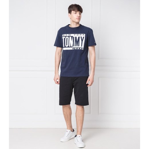 T-shirt męski Tommy Jeans niebieski 