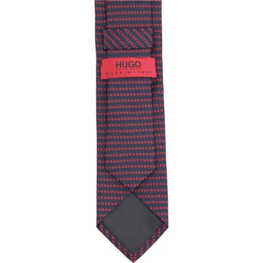 Krawat wielokolorowy Hugo Boss w abstrakcyjnym wzorze 
