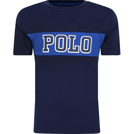 T-shirt chłopięce Polo Ralph Lauren z krótkimi rękawami w nadruki 
