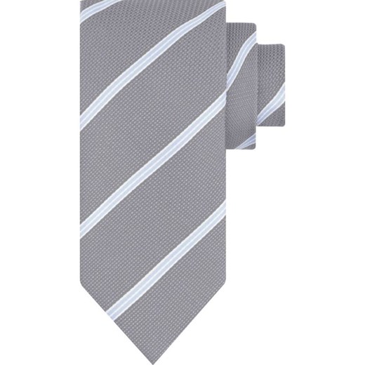 Hugo Boss krawat szary 