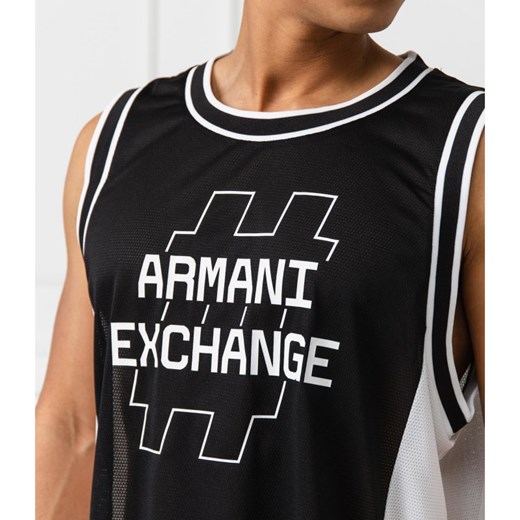 T-shirt męski Armani czarny 