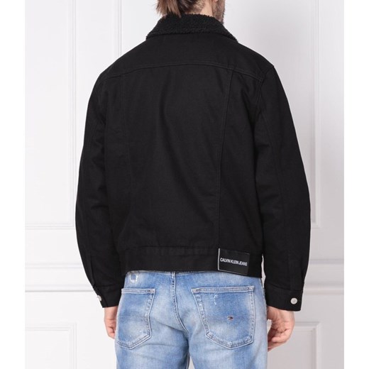 Calvin Klein Jeans Kurtka jeansowa MODERN CLASSIC TRUCKER SHERPA | Regular Fit