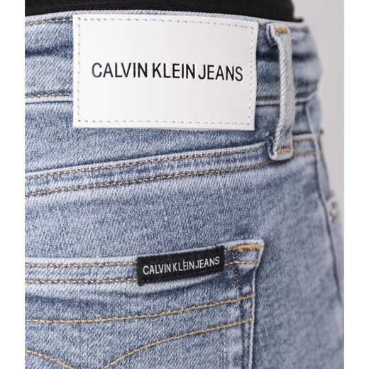 Jeansy damskie Calvin Klein bez wzorów 