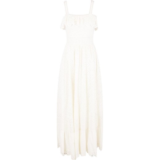 Sukienka Twinset maxi biała bez rękawów gładka 