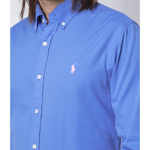 Koszula męska Polo Ralph Lauren gładka z długim rękawem 
