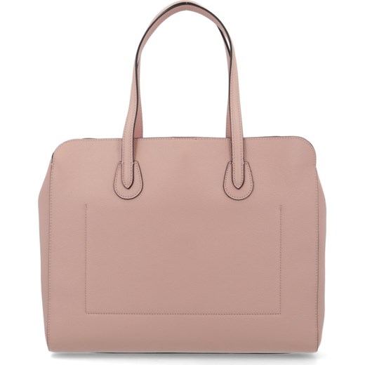 Shopper bag Coccinelle bez dodatków elegancka mieszcząca a8 skórzana do ręki 