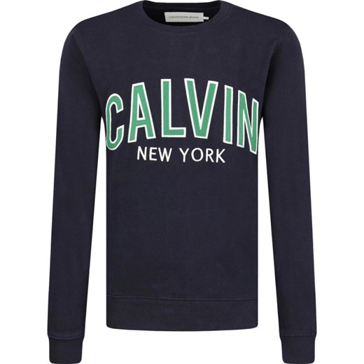 Bluza męska granatowa Calvin Klein młodzieżowa 