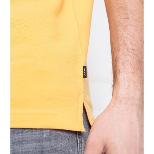 T-shirt męski żółty Joop! Jeans z krótkim rękawem 