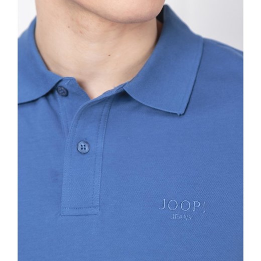 T-shirt męski Joop! Jeans z krótkim rękawem niebieski casualowy bez wzorów 