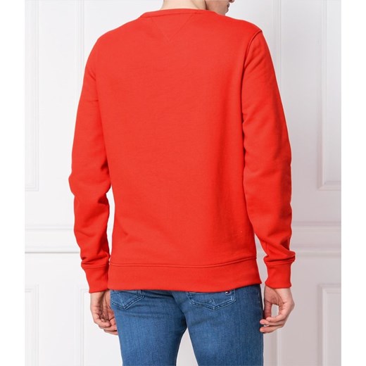 Bluza męska Tommy Jeans młodzieżowa czerwona na jesień 