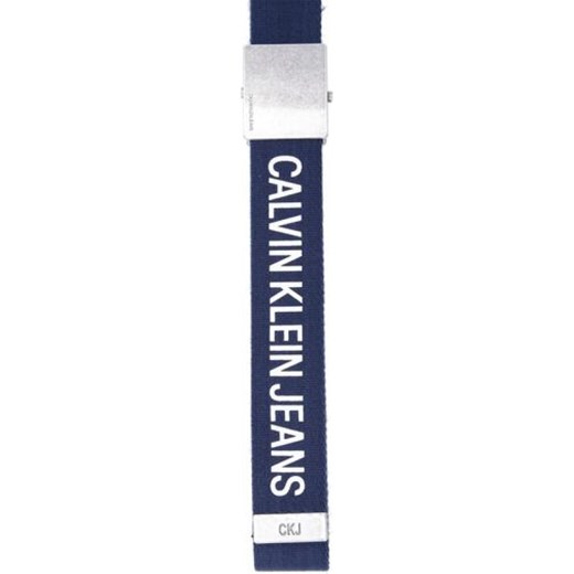Pasek Calvin Klein niebieski 