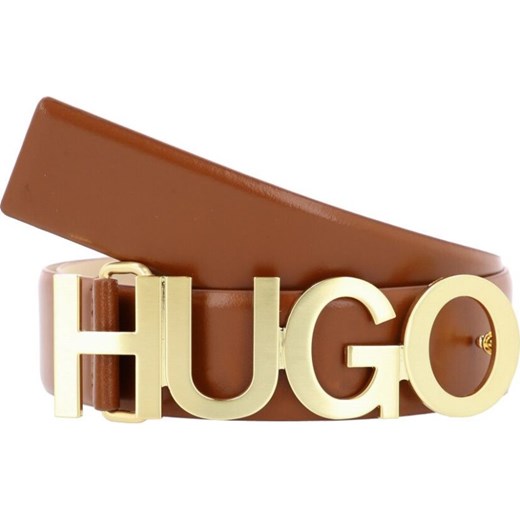 Pasek Hugo Boss casual bez wzorów 
