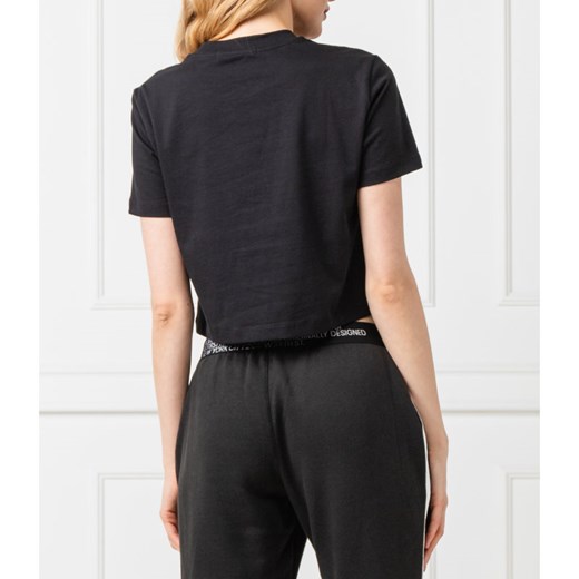 Calvin Klein bluzka damska z krótkim rękawem na jesień 