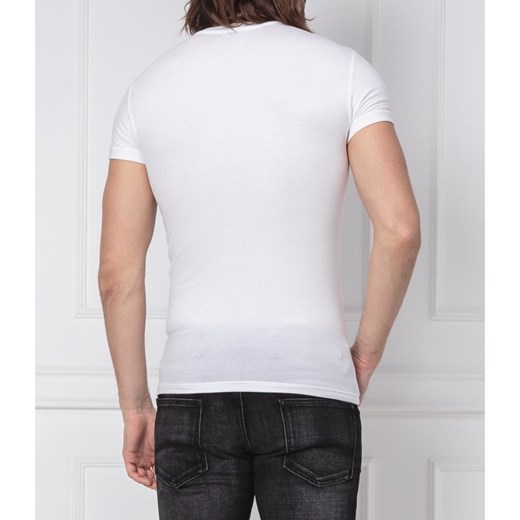 T-shirt męski Emporio Armani w stylu młodzieżowym na jesień z krótkim rękawem 