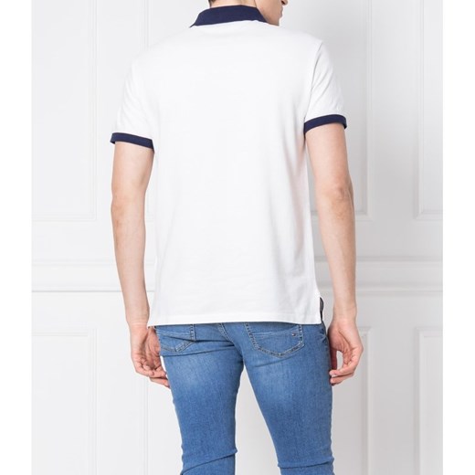 T-shirt męski Polo Ralph Lauren biały bez wzorów 