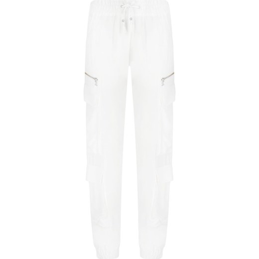 Spodnie damskie białe Just Cavalli casual 