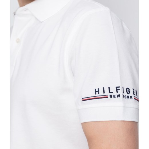 T-shirt męski Tommy Hilfiger z krótkim rękawem biały 