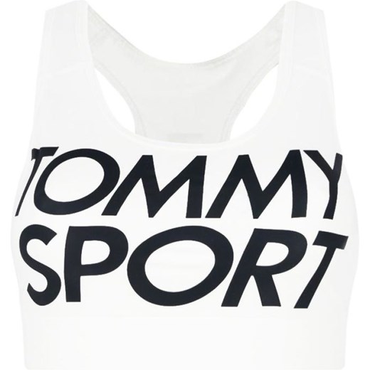 Biustonosz Tommy Sport z napisem 