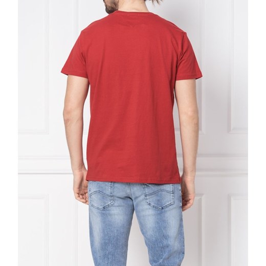 T-shirt męski Tommy Jeans z krótkim rękawem na wiosnę 