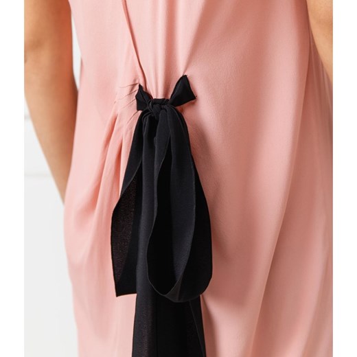 Sukienka N21 midi różowa prosta 