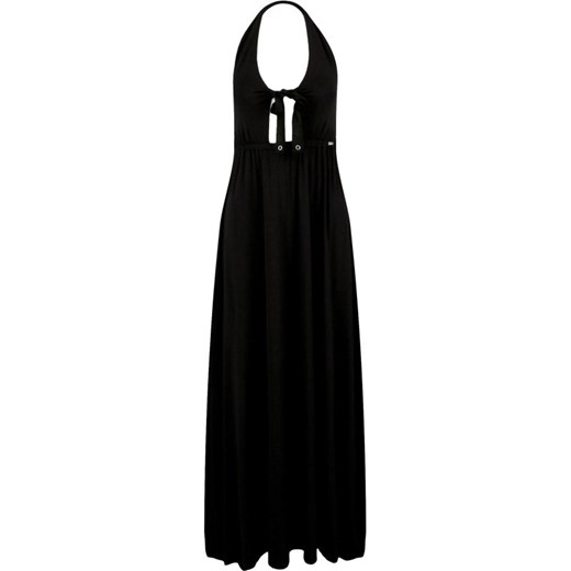 Czarna sukienka Liu Jo Beachwear bez rękawów maxi 