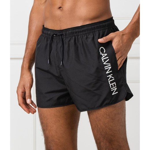 Calvin Klein Swimwear Szorty kąpielowe runner logo | Regular Fit