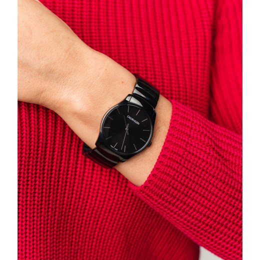 Czarny zegarek Calvin Klein 