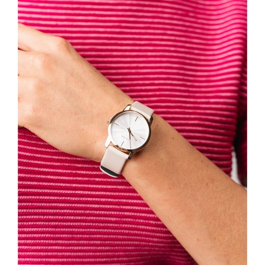 Zegarek beżowy Calvin Klein 
