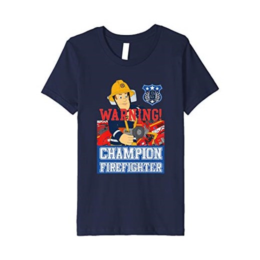 Dziecięcy strażak Sam T-shirt, Champion, wiele rozmiarów + kolorów