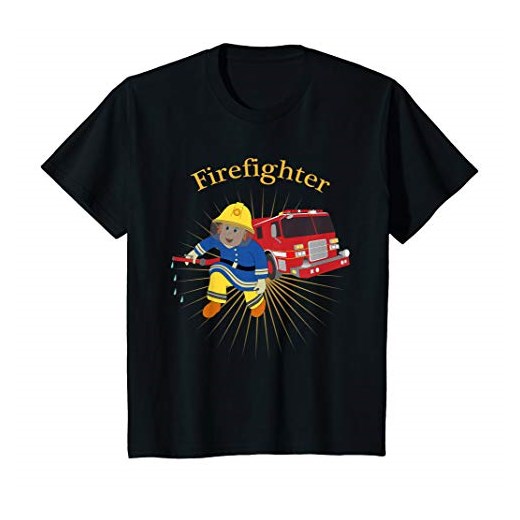 Dziecięcy straż pożarna chłopiec z wozu strażackiego T-shirt - prezent życie