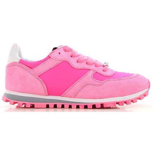 Buty sportowe damskie Liu jo casualowe młodzieżowe reebok nylon różowe sznurowane 