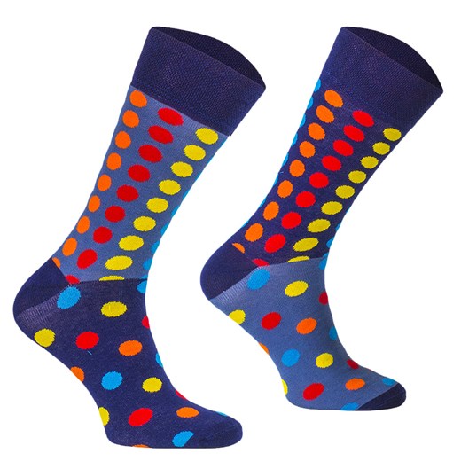 Skarpetki damskie Sporty Socks z poliamidu w grochy 