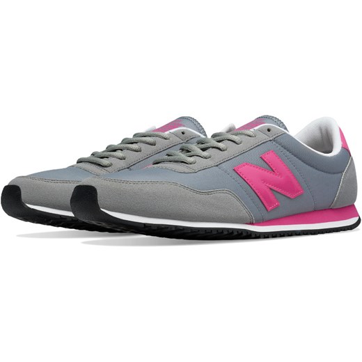 Buty sportowe damskie New Balance w stylu casual wiązane bez wzorów1 w eleganckim 