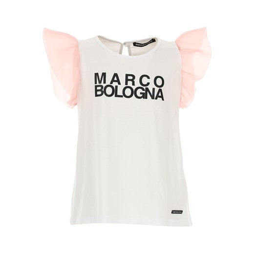 Marco Bologna Koszulka Dziecięca dla Dziewczynek, biały, Bawełna, 2019, 10Y 12Y 14Y 16Y 8Y Marco Bologna  10Y RAFFAELLO NETWORK