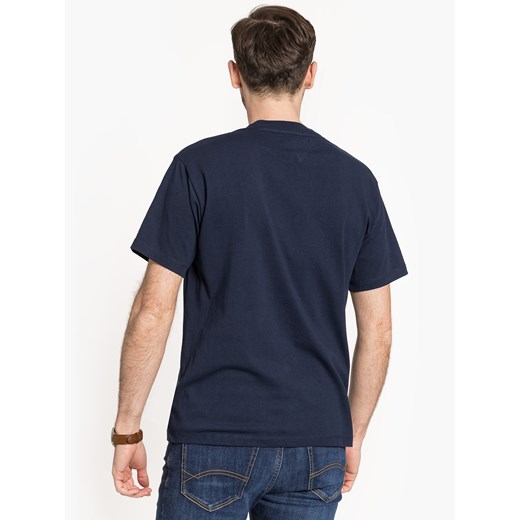 T-shirt męski Tommy Jeans z napisami z krótkimi rękawami 