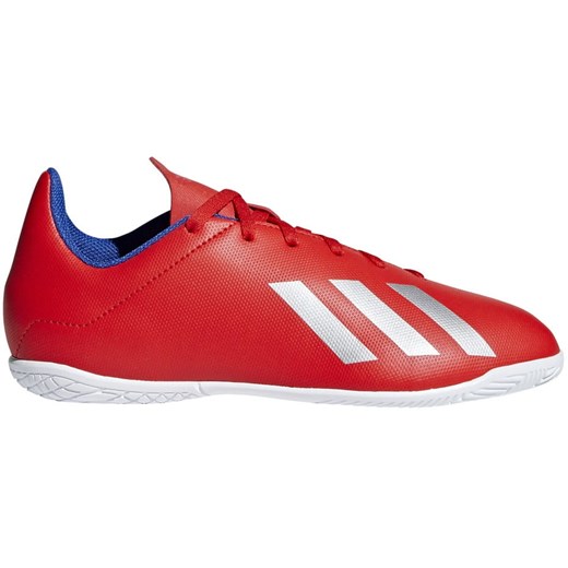 Buty piłkarskie adidas X 18.4 IN JR czerwone BB9410 Adidas  36 SWEAT