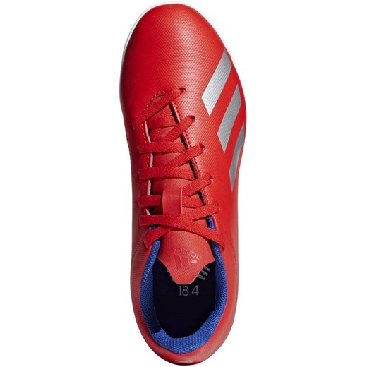 Buty piłkarskie adidas X 18.4 IN JR czerwone BB9410  Adidas 37 1/3 SWEAT