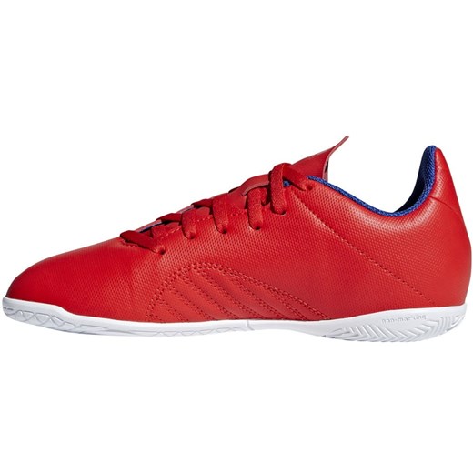 Buty piłkarskie adidas X 18.4 IN JR czerwone BB9410 Adidas  38 2/3 SWEAT