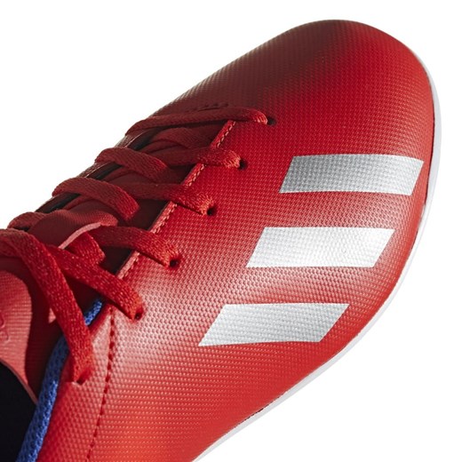 Buty piłkarskie adidas X 18.4 IN JR czerwone BB9410 Adidas  38 2/3 SWEAT