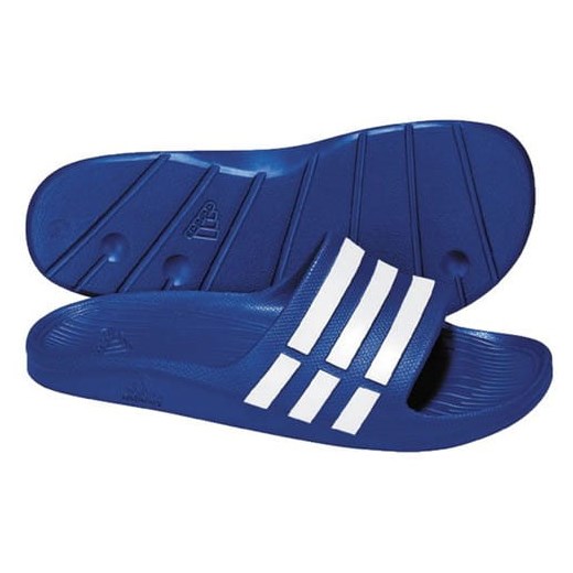 Klapki adidas Duramo Slide niebieskie G14309  Adidas 38 SWEAT