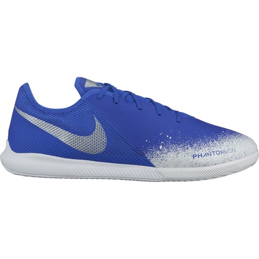 Buty sportowe męskie niebieskie Nike Football wiązane 