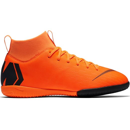 Nike Football buty sportowe męskie mercurial pomarańczowe sznurowane 