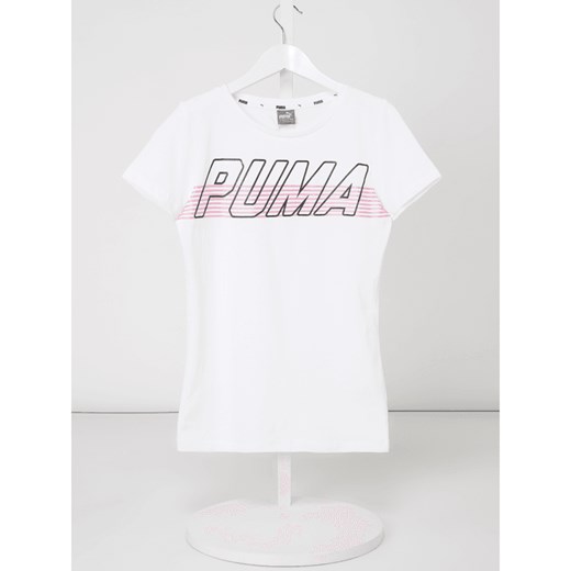 T-shirt o kroju regular fit z nadrukiem z logo Puma  152 Peek&Cloppenburg 