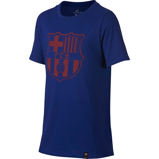 T-shirt chłopięce Nike Football z krótkimi rękawami bawełniany 