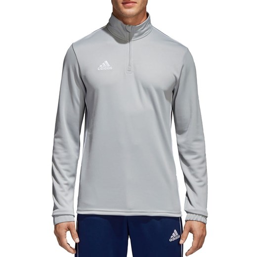 Bluza sportowa Adidas Teamwear jesienna bez wzorów 