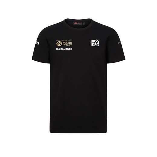 T-shirt męski Haas F1 Team z krótkim rękawem 