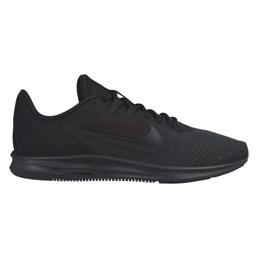 Buty sportowe męskie czarne Nike downshifter wiązane z gumy 