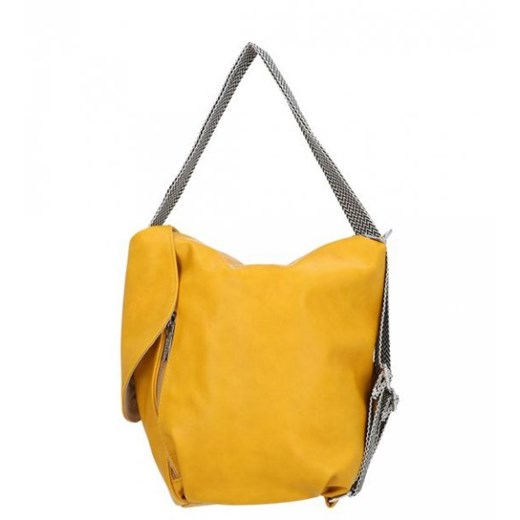 Chiara Design shopper bag na ramię bez dodatków matowa 